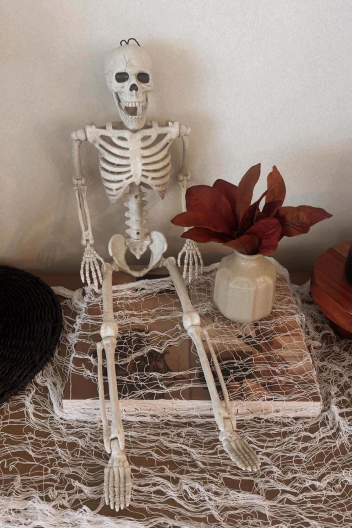 Halloween decor
Skeleton 
Fall floral


#LTKFindsUnder50 #LTKSeasonal #LTKHalloween
