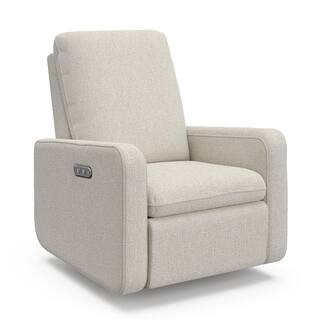 Graco Teddi Dune Basketweave Power Recliner Swivel Glider with USB 06511-31Y - The Home Depot | The Home Depot