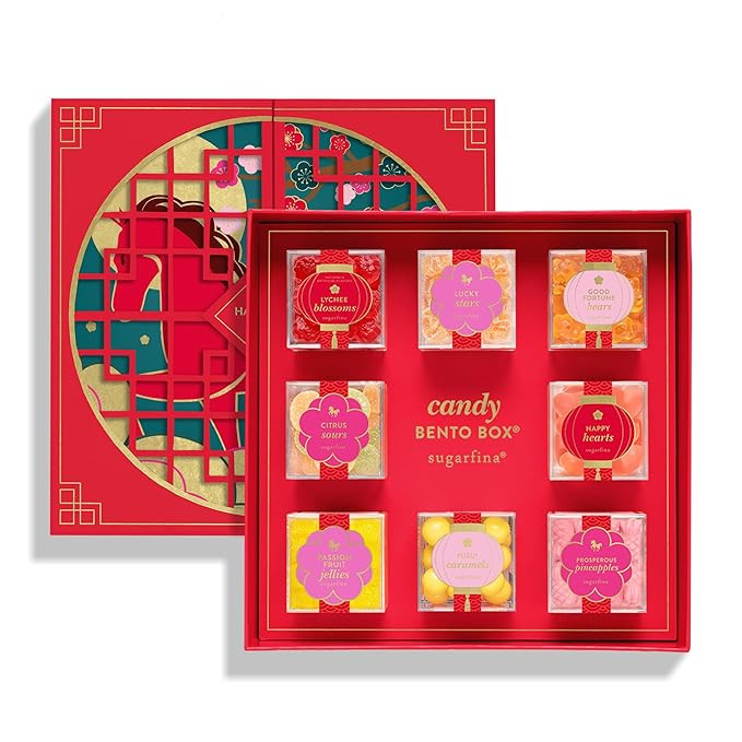 Sugarfina Year of the Horse 8 Piece Candy Bento Box | Lunar New Year 2026 | Amazon (US)