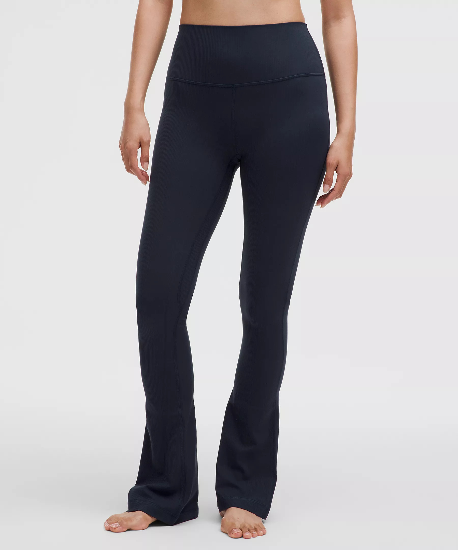 lululemon Align™ High-Rise Ribbed Mini-Flared Pant *Regular | Women's Leggings/Tights | lululem... | Lululemon (US)