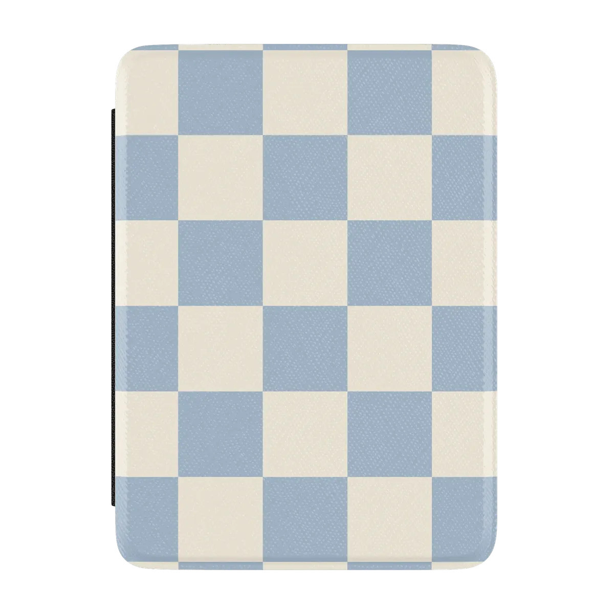 Fit Check | Light Blue Checkerboard Kindle Case | CASELY