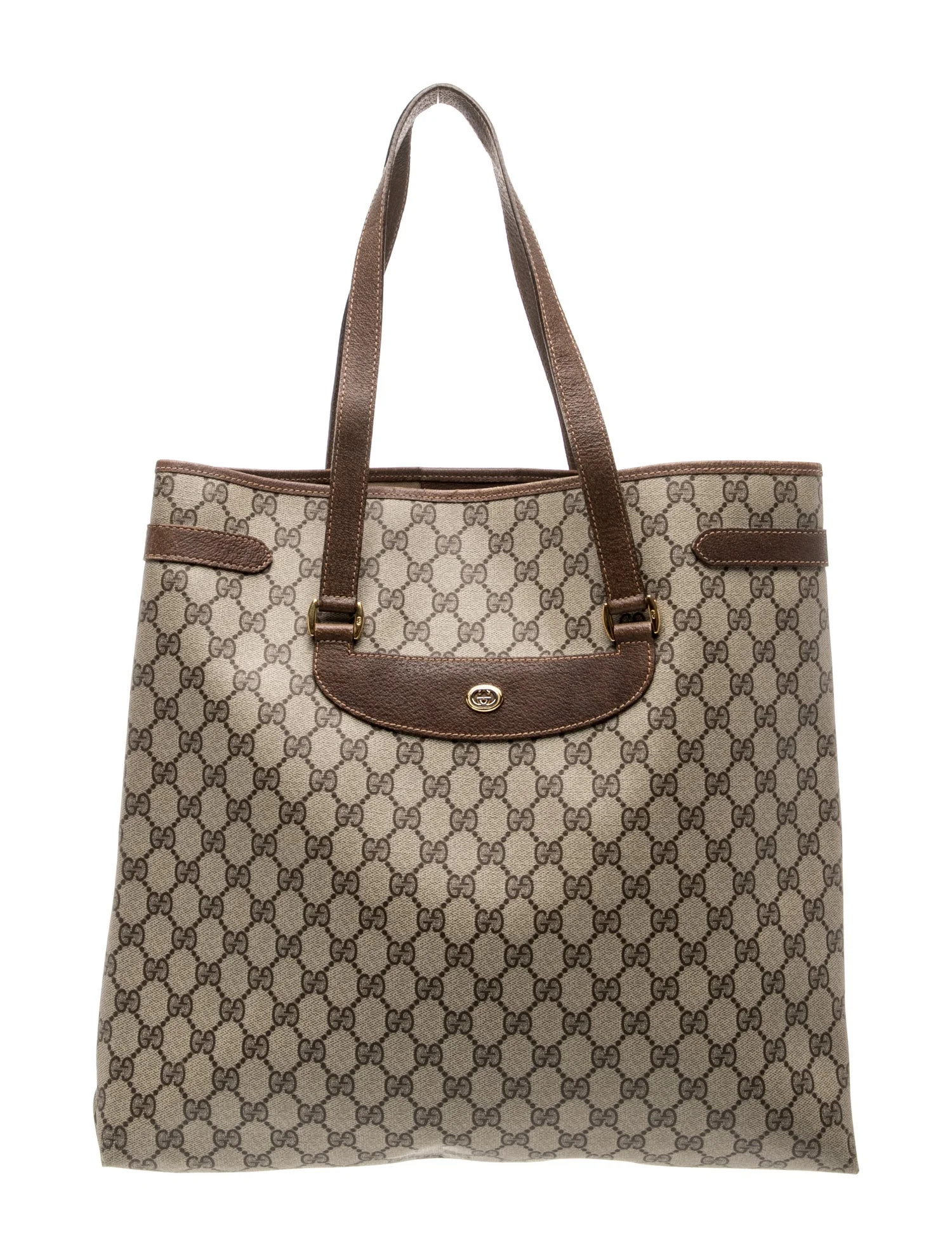 Gucci GG Supreme Tote - Neutrals Totes, Handbags - GUC2031318 | The RealReal | The RealReal