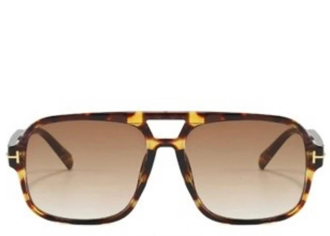 Dallas Leopard Brown Tint Sunglasses | Jewel Boutique