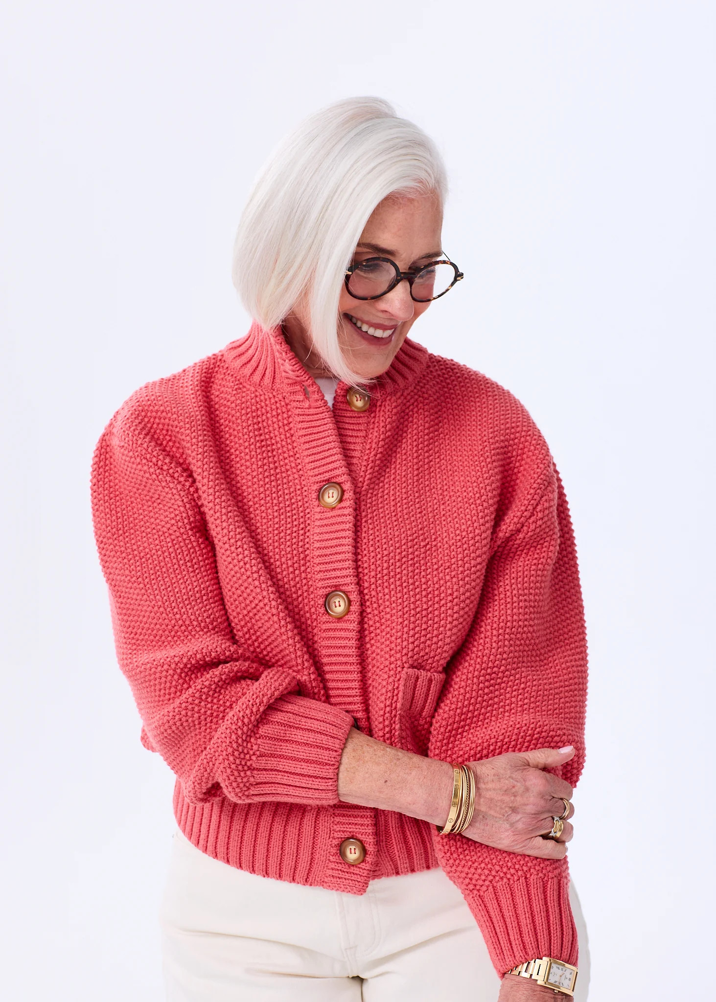 The Cotton Sweater Jacket | Alice Walk