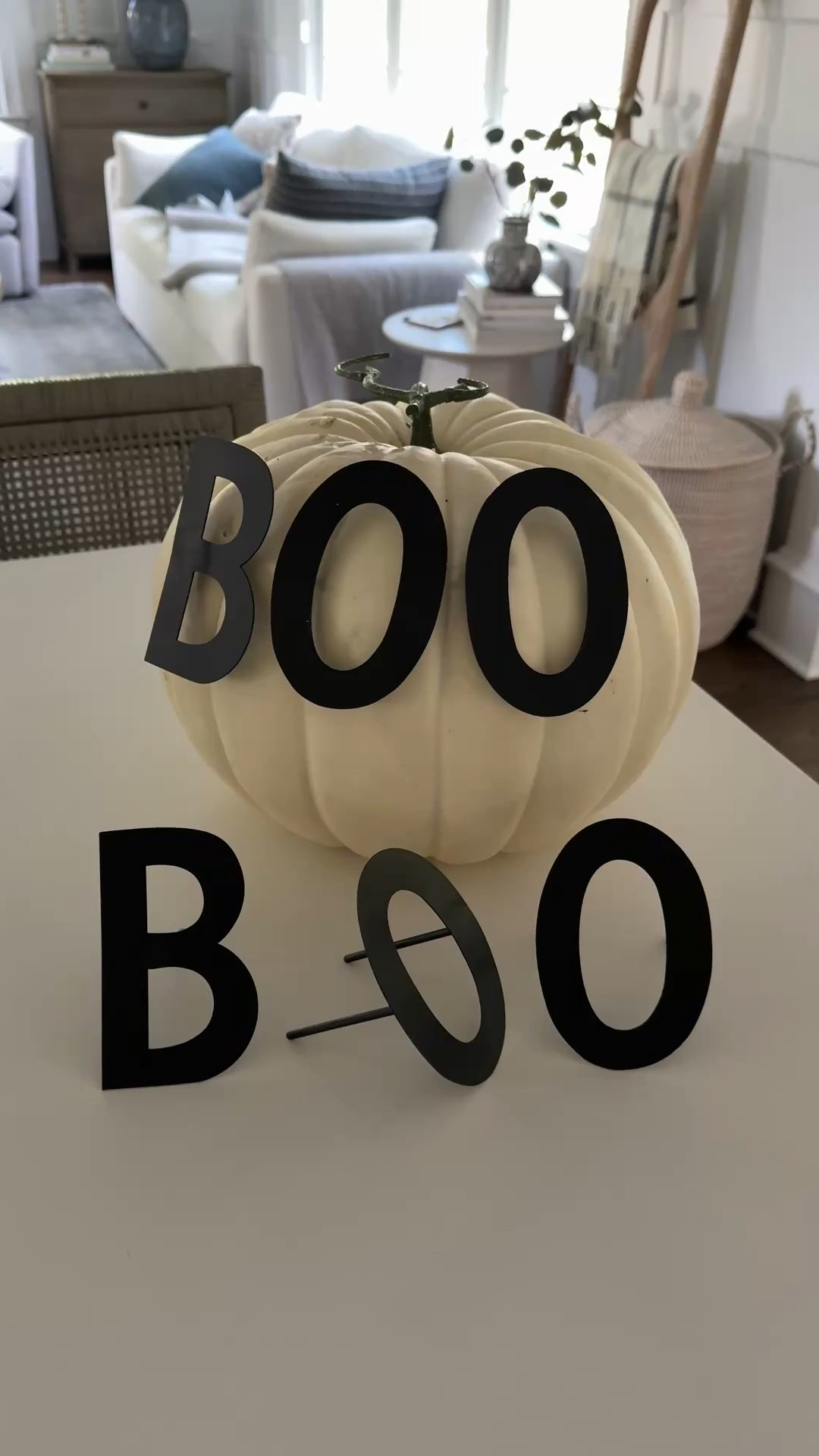 The cutest pumpkin boo stakes! Use them on real or faux pumpkins!! 

#LTKSeasonal #LTKHome #LTKHalloween