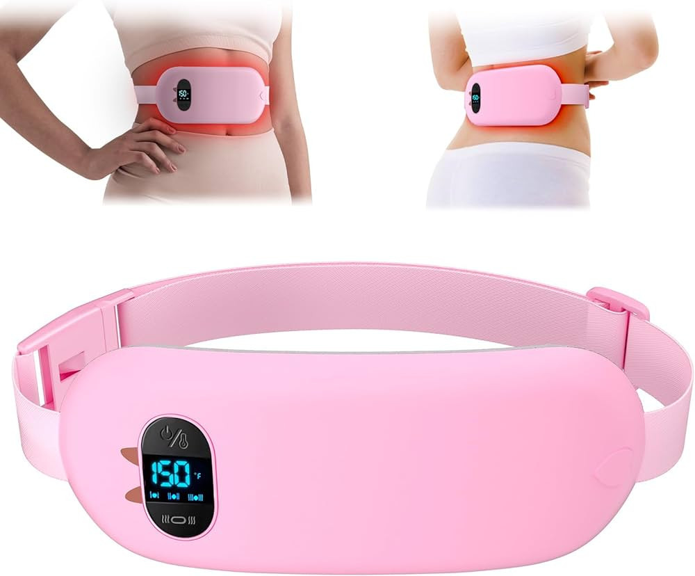 FSA HSA Eligible Portable Heating Pad for Cramps, Upgrade Cordless Electric Period Fast Heating P... | Amazon (US)