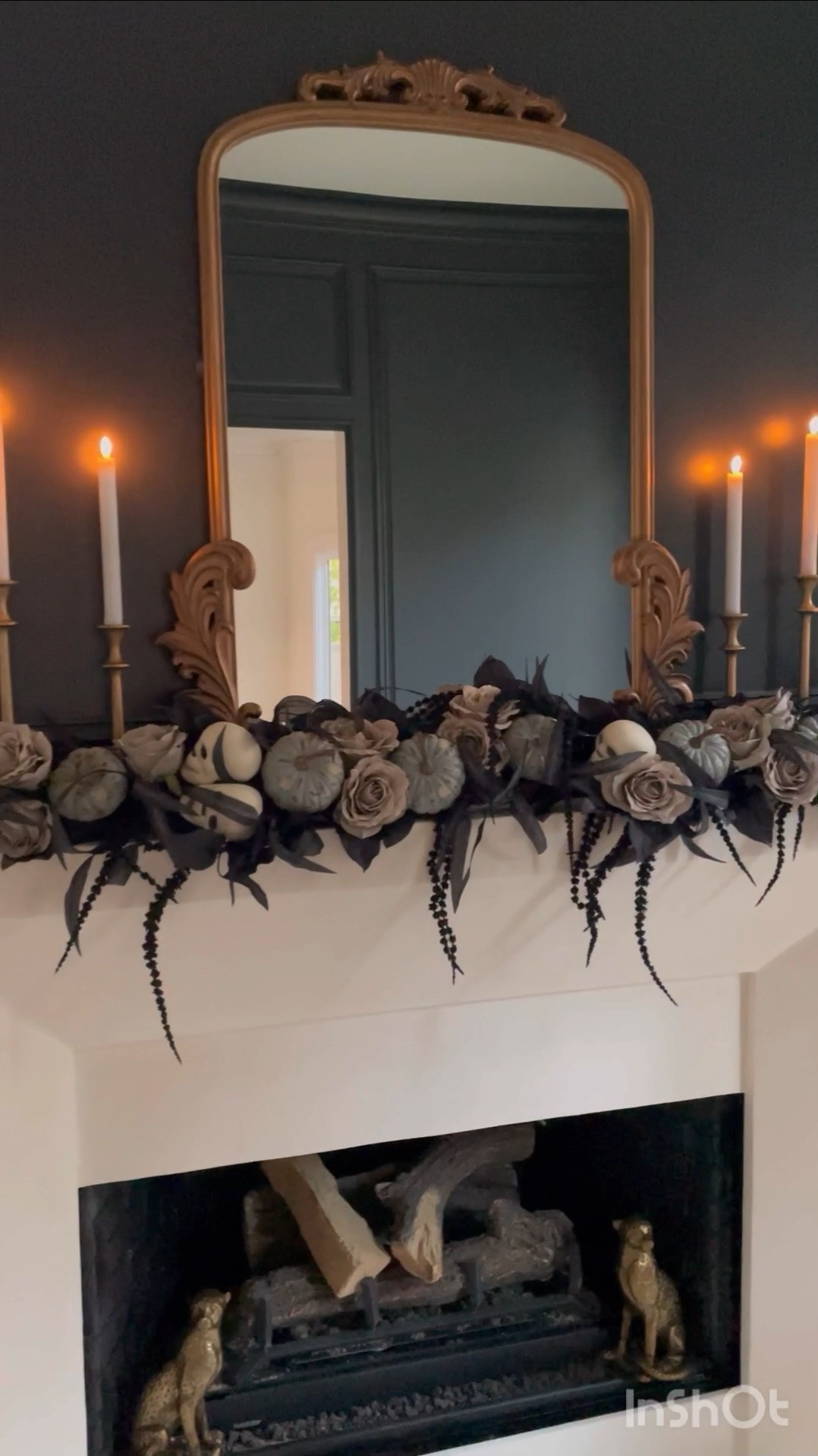 Spooky, classy, and chic Halloween decor?? It does exist. 💀🖤 I prefer sweet Halloween to spooky Halloween and this was the perfect mix. I hesitated to order it, but when I opened the box I said out loud THIS IS IT! 🙌🏼 It’s 30% off today and will come back on sale. These garlands etc. are made by hand so they do sell out. I’ve had this happen with this site in years past.  I’ve now ordered a second garland, the door wreath, and two urn fillers. I love this “gothic skull” item so much!  Check out my previous posts for more home décor ideas not related to the holidays  
#everypiecefits

Music: Let the Mystery Unfold
Musician: geoffharvey
Site: https://pixabay.com/music/-let-the-mystery-unfold-122118/

#LTKhome #LTKSeasonal #LTKHoliday