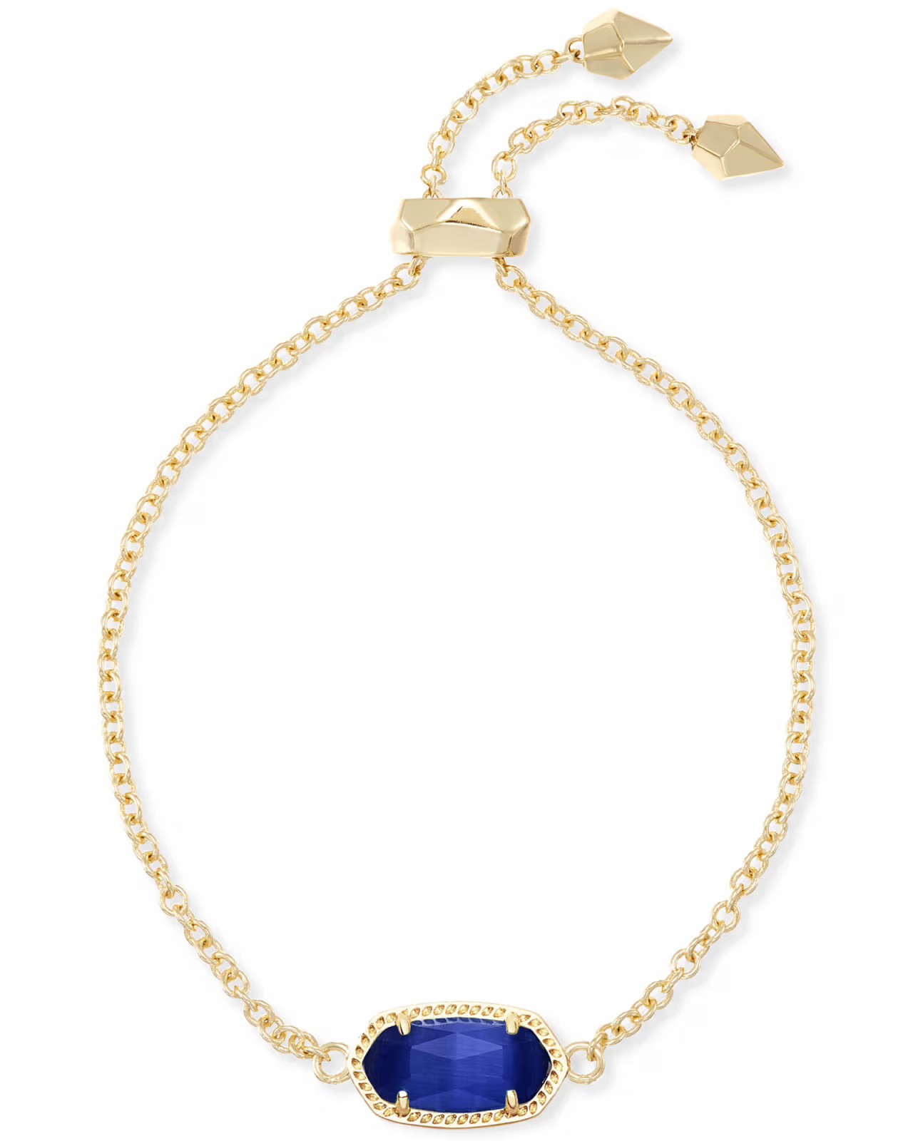 Elaina Gold Adjustable Bracelet in Blue | Kendra Scott | Kendra Scott