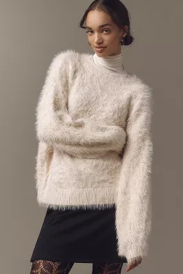 By Anthropologie Eyelash Tunic Sweater | Anthropologie (US)