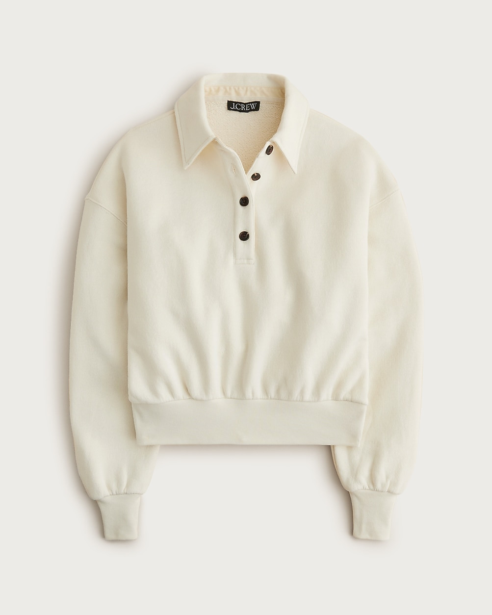 Heritage terry rugby sweatshirt | J. Crew US