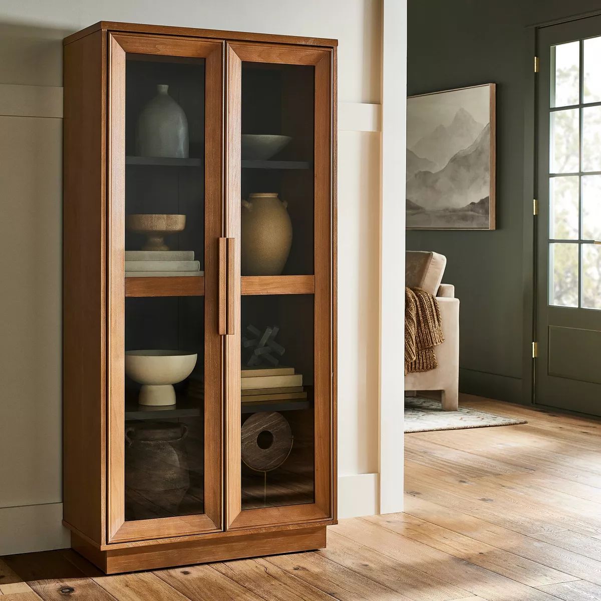 Kennington 2 Door Display Cabinet - Threshold™ designed with Studio McGee | Target