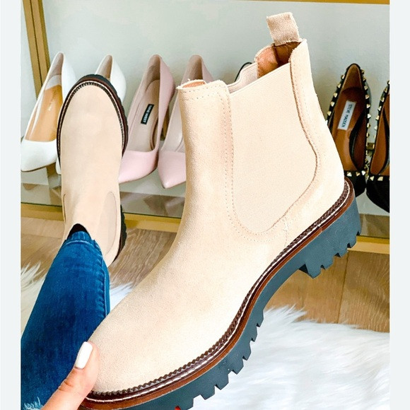 Caslon Light Tan Suede Ankle Boots | Poshmark