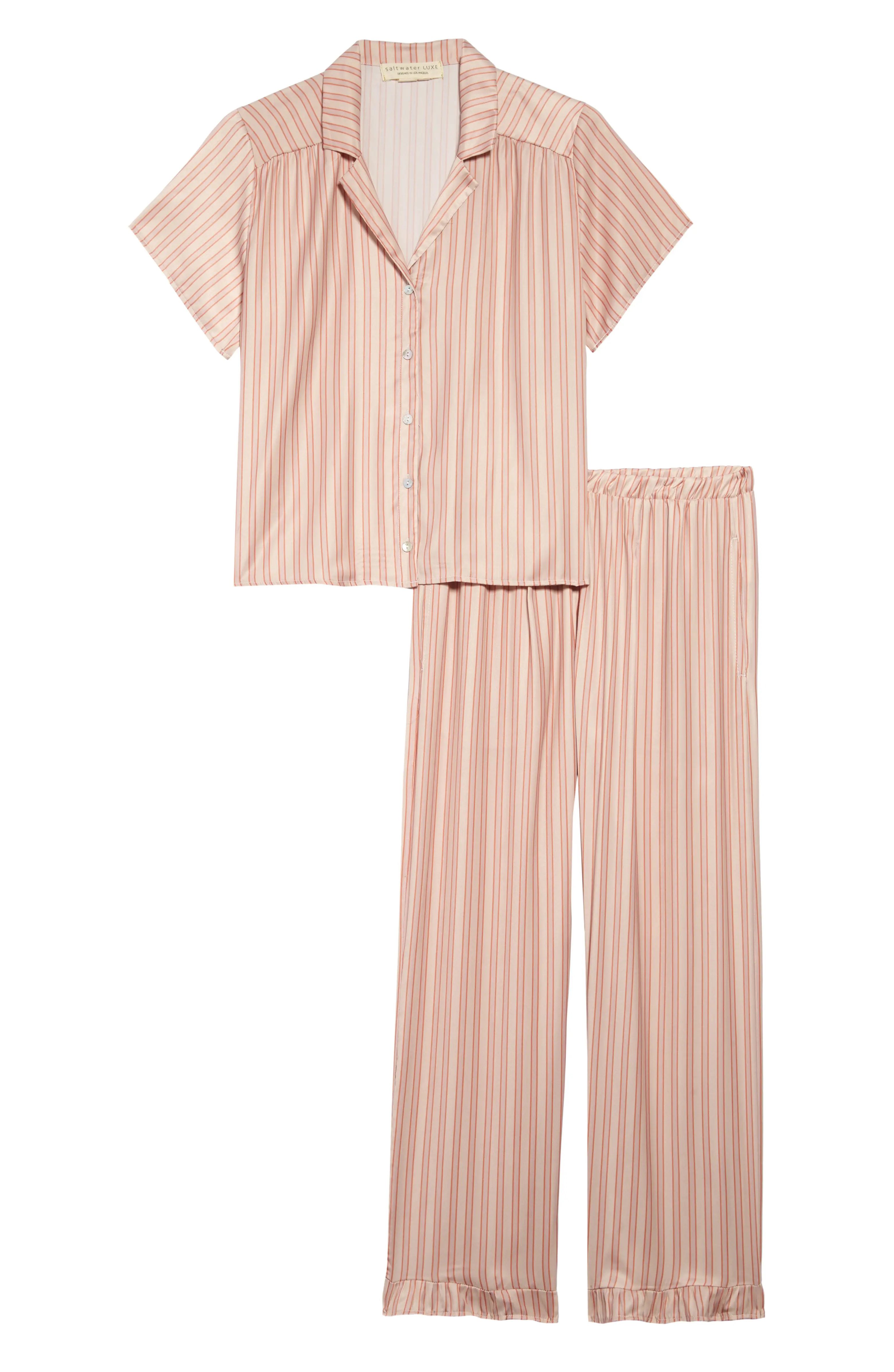 Stripe Crop Pajamas | Nordstrom