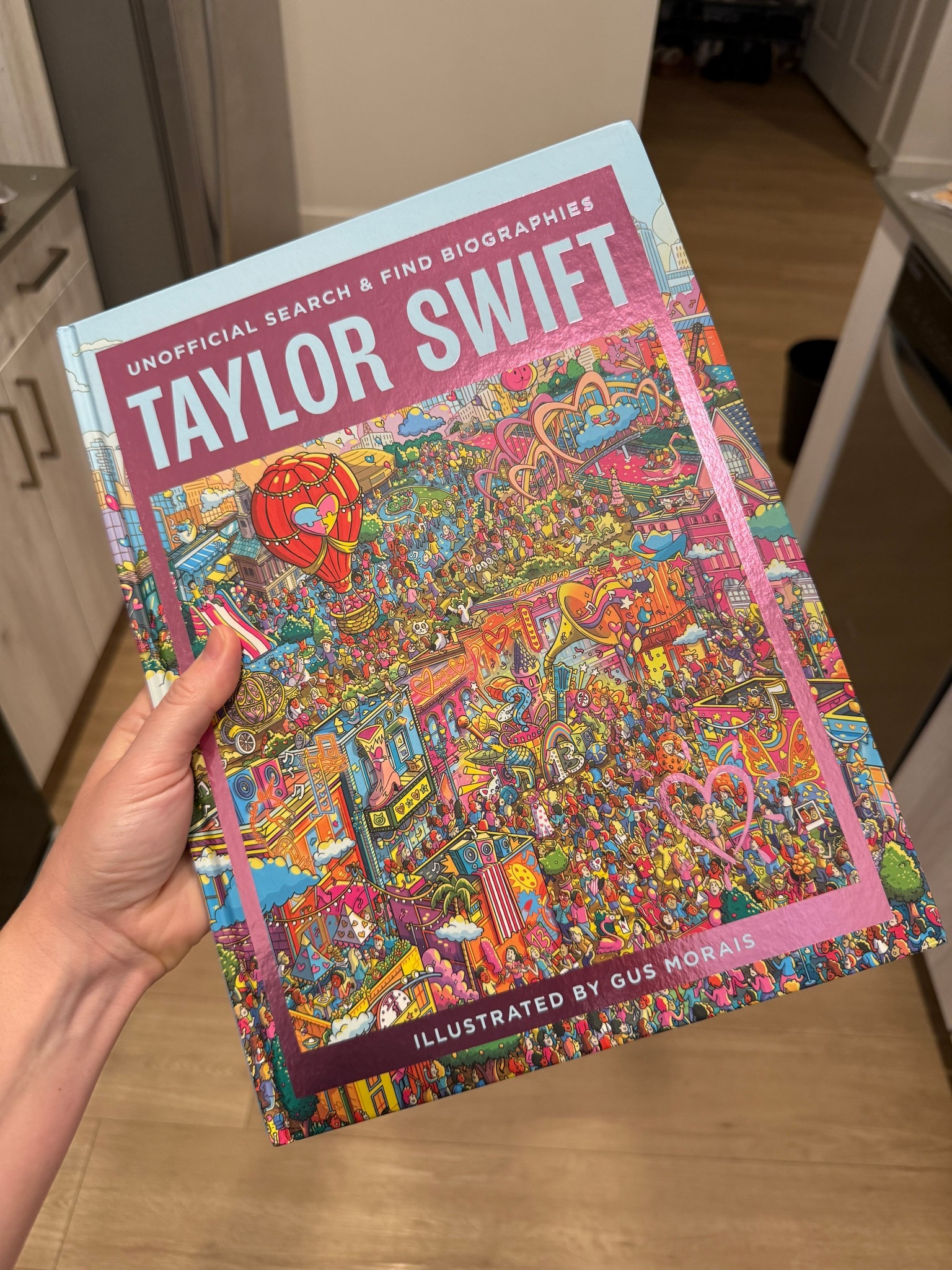 Fun for swifties of all ages are you try to find references to all of Taylor’s songs!