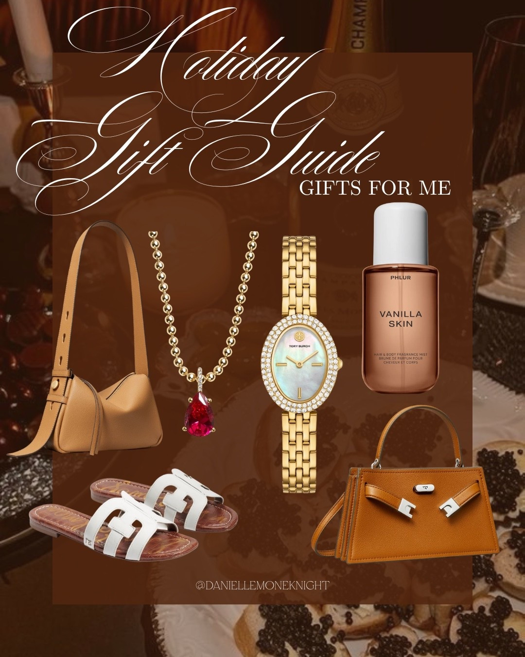 Manifesting a little luxury this season ✨ My Gifts for Me guide is officially live, and she’s full of timeless pieces, chic classics, and a few treats I’ve been eyeing all year. Consider this your hint-hint list 🎁💛 

#LTKHoliday #LTKGiftGuide