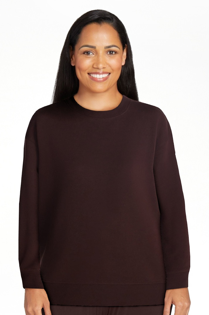 Athletic Works Women's and Women's Plus Fleece Sweatshirt with Long Sleeves, Sizes XS-4X | Walmart (US)