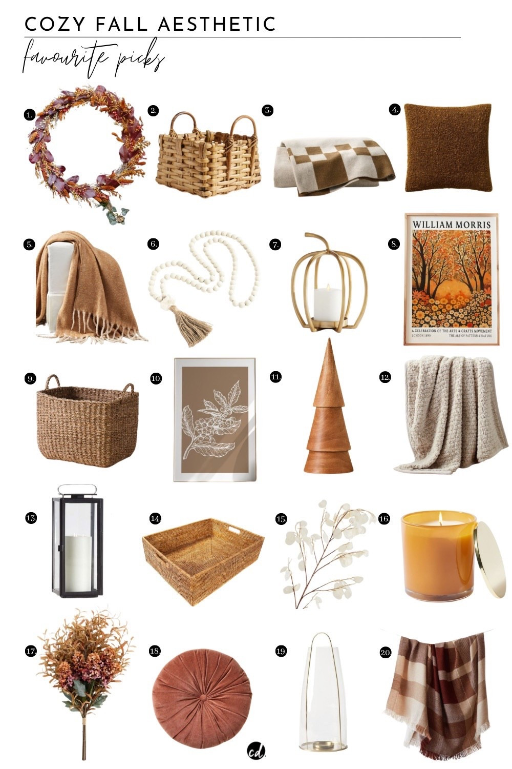 Cozy Fall Aesthetic Favourite Picks 

#LTKHome #LTKSeasonal