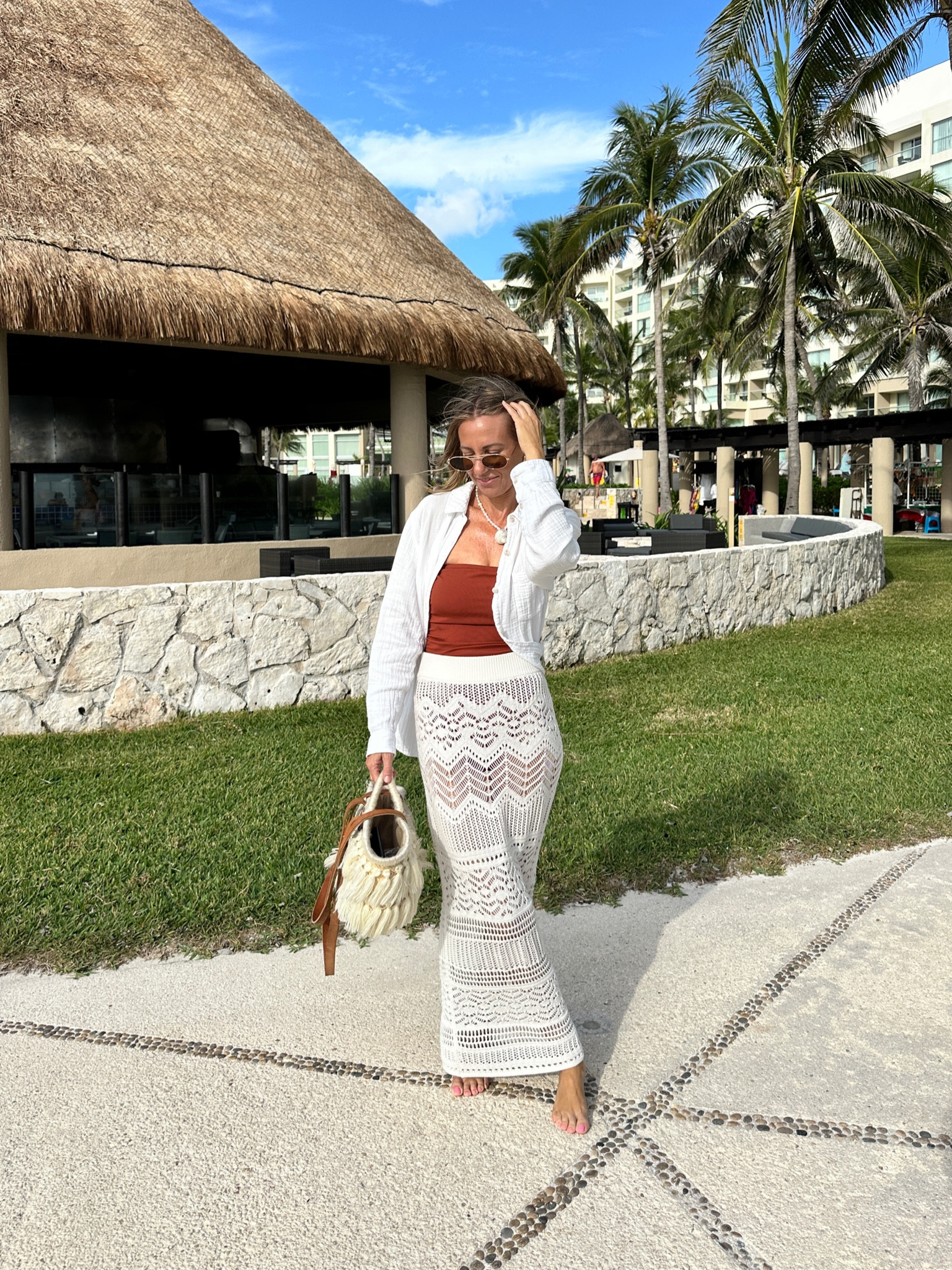 Vacation beach outfit
Swimsuit size xs
Skirt size xxs
Top size small


#LTKSaleAlert #LTKFindsUnder50 #LTKSwim