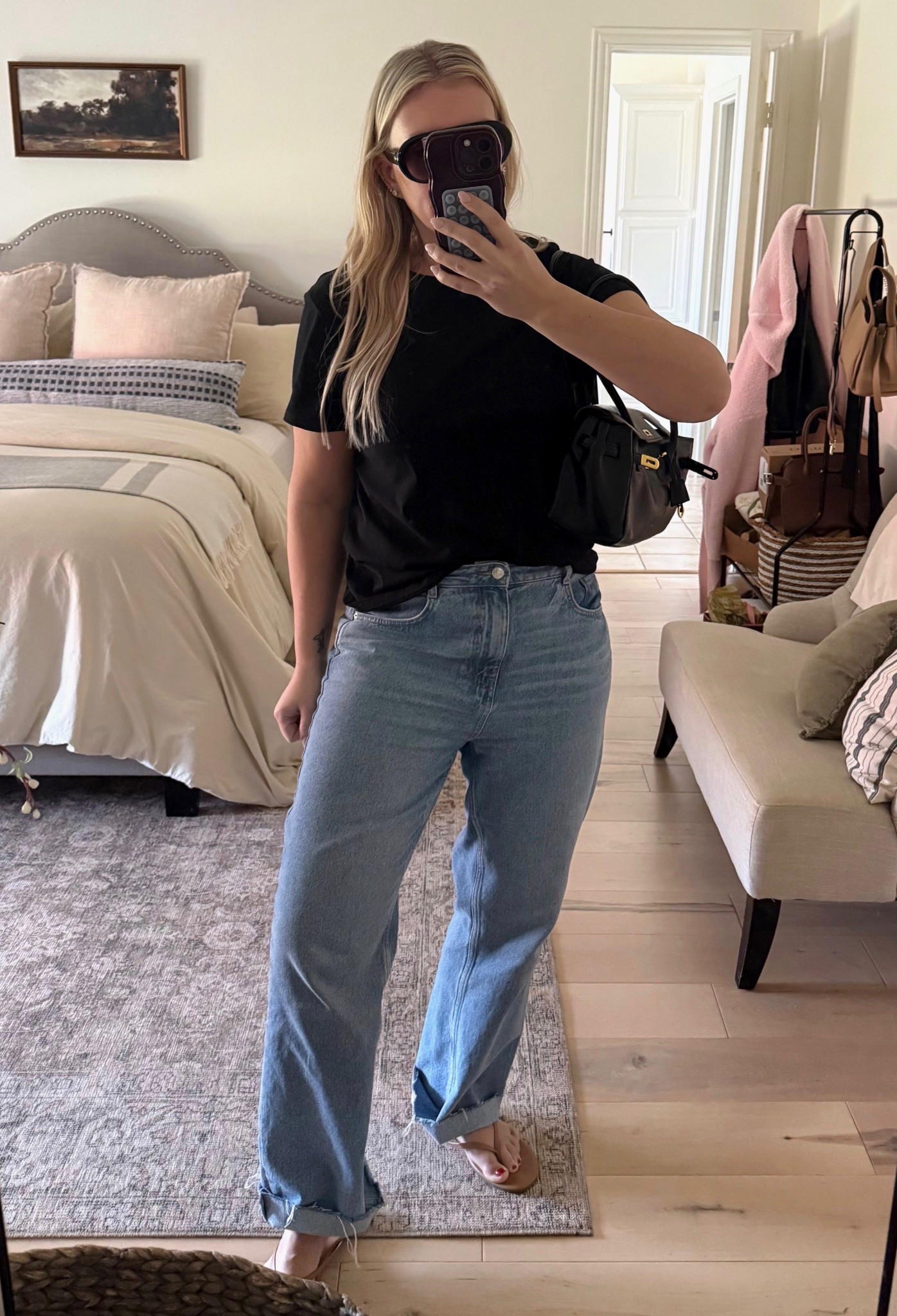 Exact jeans are Zara 
#ootd #errands #casual 

#LTKootd #LTKgrwm #LTKdayinmylife