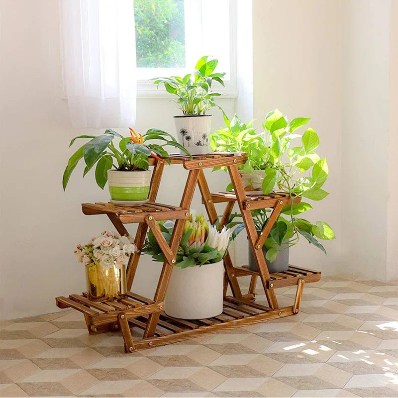 Xzavier Rectangular Multi-tiered Plant Stand | Wayfair North America
