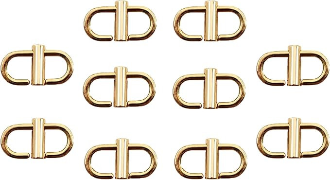 Adjustable Metal Buckles for Chain Strap Bag, Chain Links Clothing Buckles Clip Shorten Length fo... | Amazon (US)