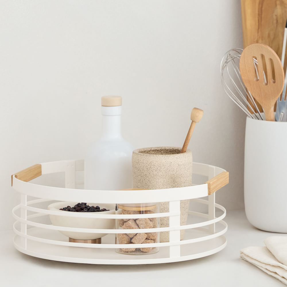 mDesign Metal Turntables | West Elm (US)