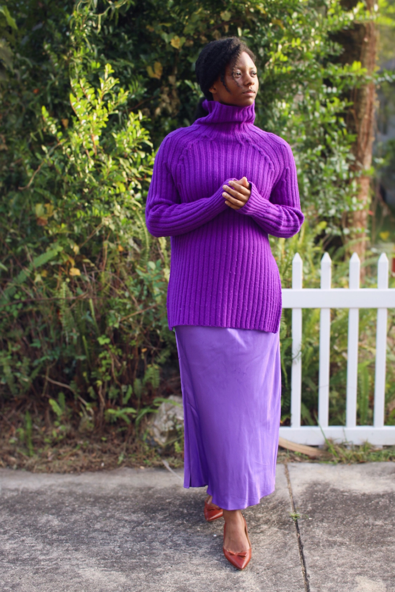 Purple outfit. Linking similar pieces and linking the skirt in other colors 

#LTKstyletip #LTKsalealert #LTKSeasonal