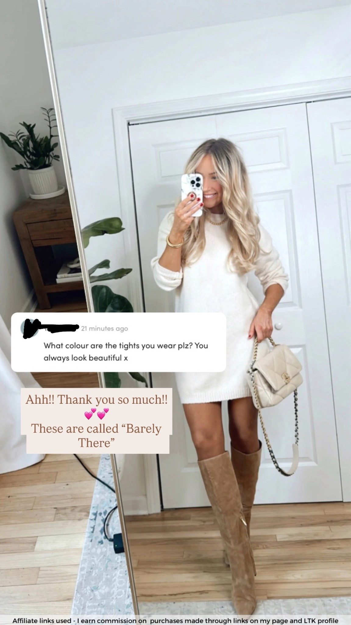 Amazon tights in “Barely There"