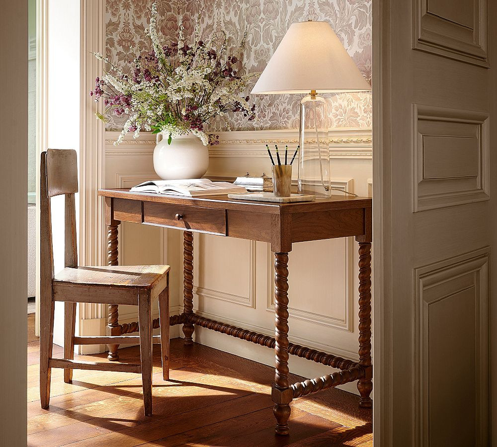 Barley Console Desk (48") | Pottery Barn (US)