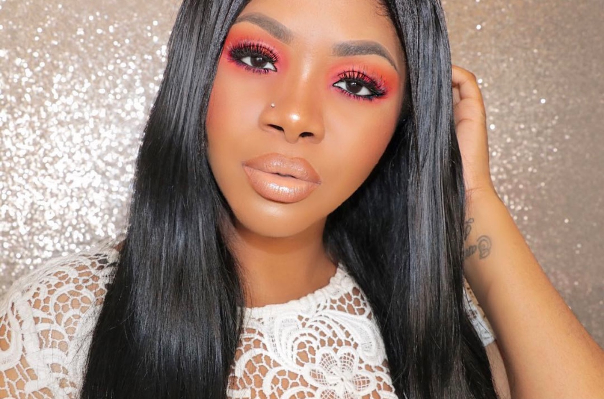 I did this look using red, pink and yellow eyeshadow and got this amazing color. I really love how this turned out. I also used that red eyeshadow as a blush. Shhhhh don’t tell nobody  #LTKGiftGuide

#LTKbeauty #LTKHalloween