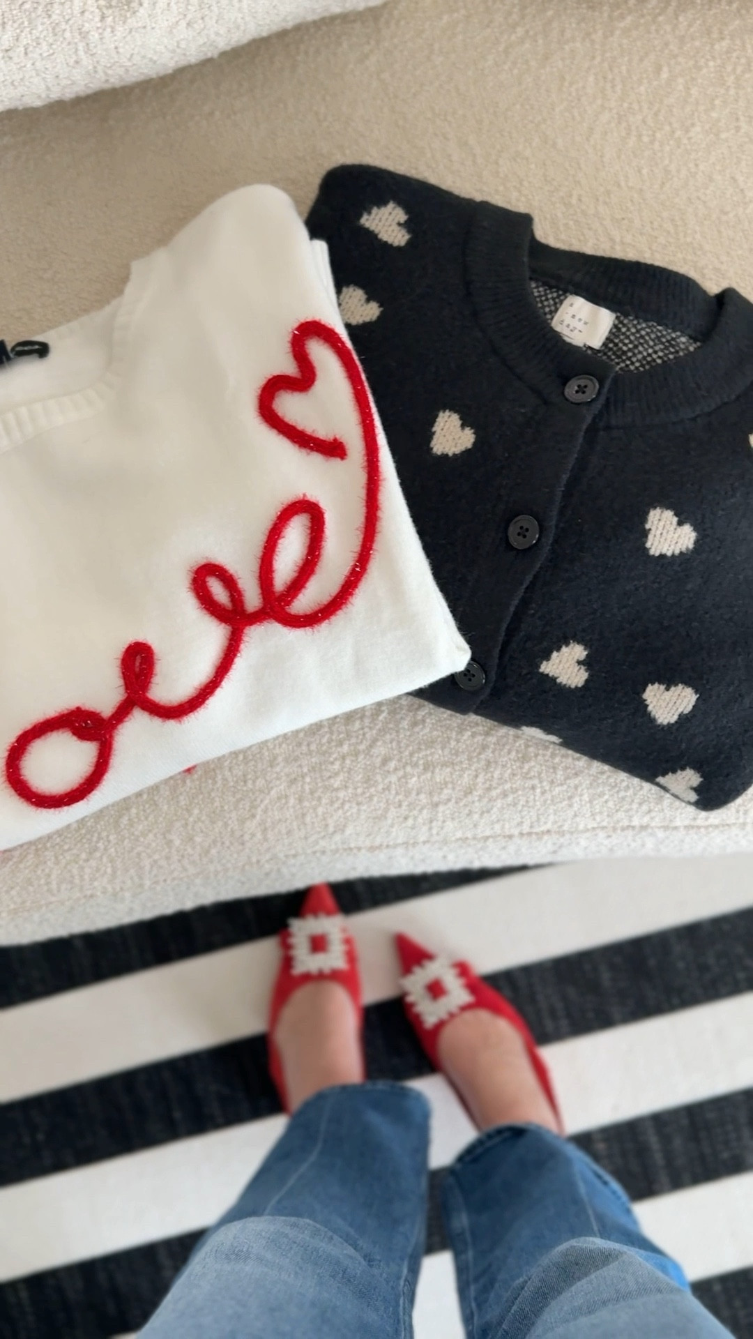 Love is in the details… and in the coziest sweaters 🤍 These Valentine-perfect knits from Target are soft, sweet, and easy to style all season long. Whether it’s date night or couch cuddles, I’m wearing my heart on my sleeve 💘

#LTKootd #LTKOver40 #LTKgrwm