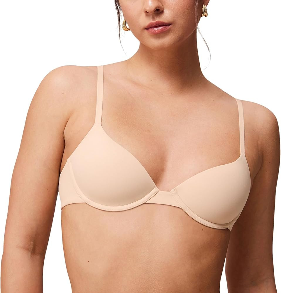 T-Shirt Bras, Demi Underwire, 32AA-38A | Amazon (US)
