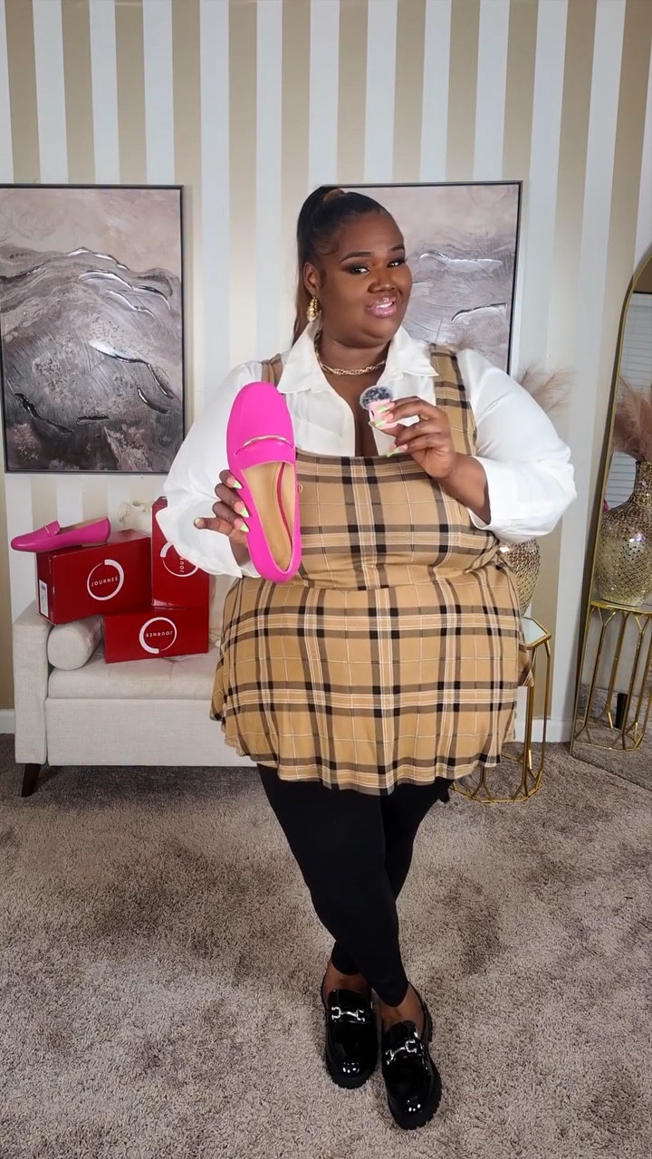 Three shoes styled three ways!! Now girl you know preppy does not have to be boring. It is all about how you style it, and @journeecollectionshoes has you covered. From polished and classic to fun with a pop of color these Journee loafers prove you can keep it clean and still show a little personality. Same preppy vibe just styled three different ways. Which pair are you picking?

#JourneeCollection #PreppyTrend #PreppyLooks #PreppyShoes