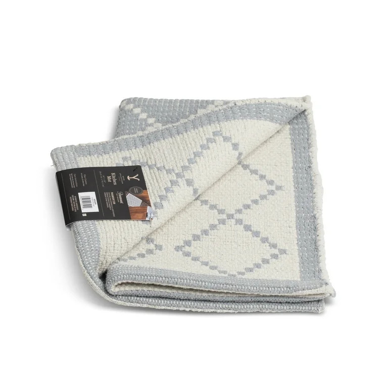 Yellowstone 20" x 30" Rustic Two-Tone Kitchen Mat, Beth Collection | Walmart (US)