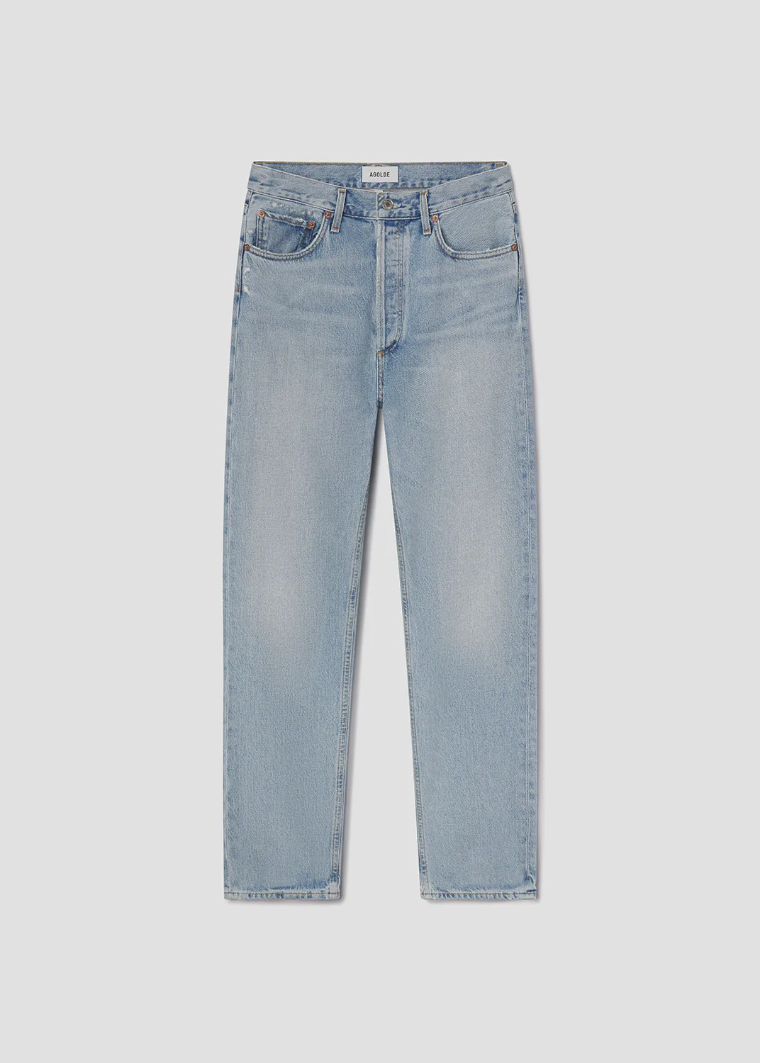 90S Pinch Waist High Rise Straight in Addition | AGOLDE