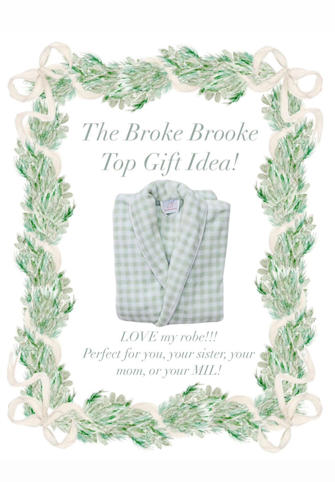 Love this robe!! This is the perfect gift for any woman in your life!!! #Christmas #GiftGuide #Robe

#LTKfamily #LTKGiftGuide #LTKHoliday