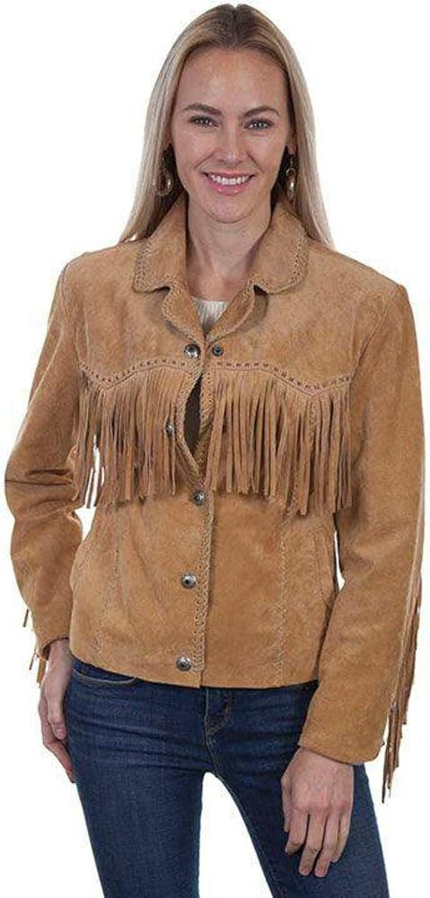 Scully Old Rust Womens Suede Fringe Jacket | Amazon (US)