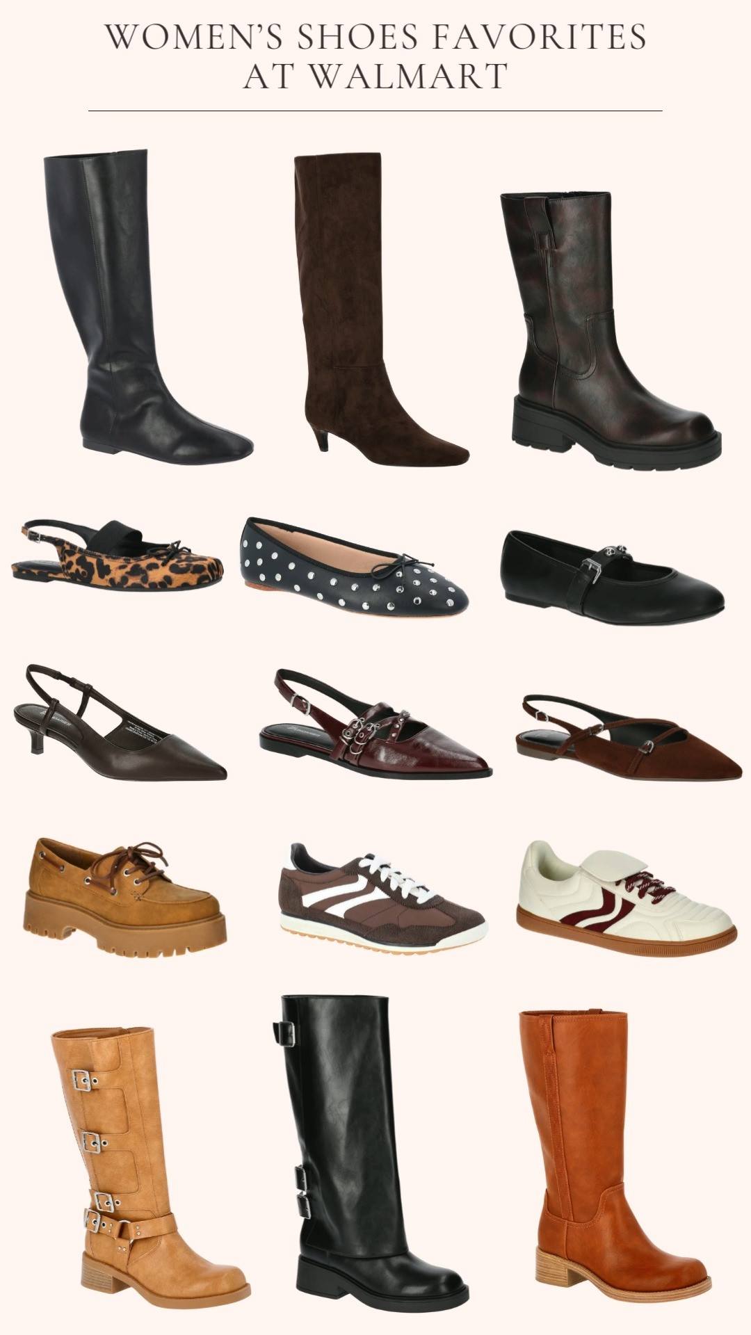  
Walmart has so many great women’s fall shoes! There’s lots of options that will be great to go from summer into fall. 

I love these boots that look like Frye Miranda boots  
 

#LTKOver40 #LTKFindsUnder50 #LTKShoeCrush