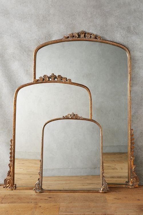 Gleaming Primrose Mirror | Anthropologie (US)