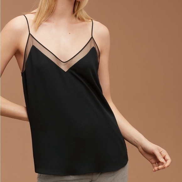 ARITZIA Babaton Black Galen Camisole Top | Poshmark