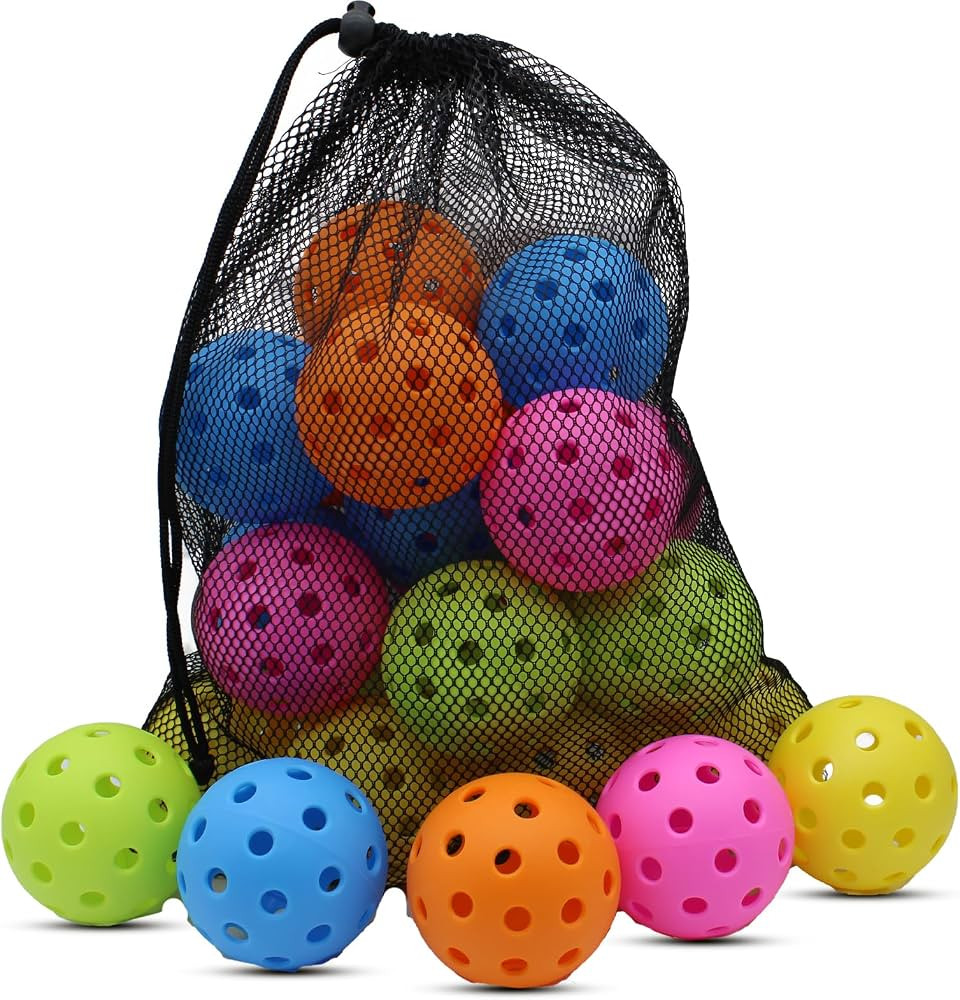 Magicorange Pickleball Balls,USAPA Approved 40 Holes Outdoor Pickleballs | Amazon (US)