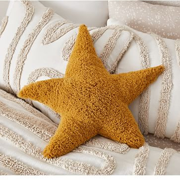 Sarah Sherman Samuel Faux Fur Star Pillow | West Elm (US)