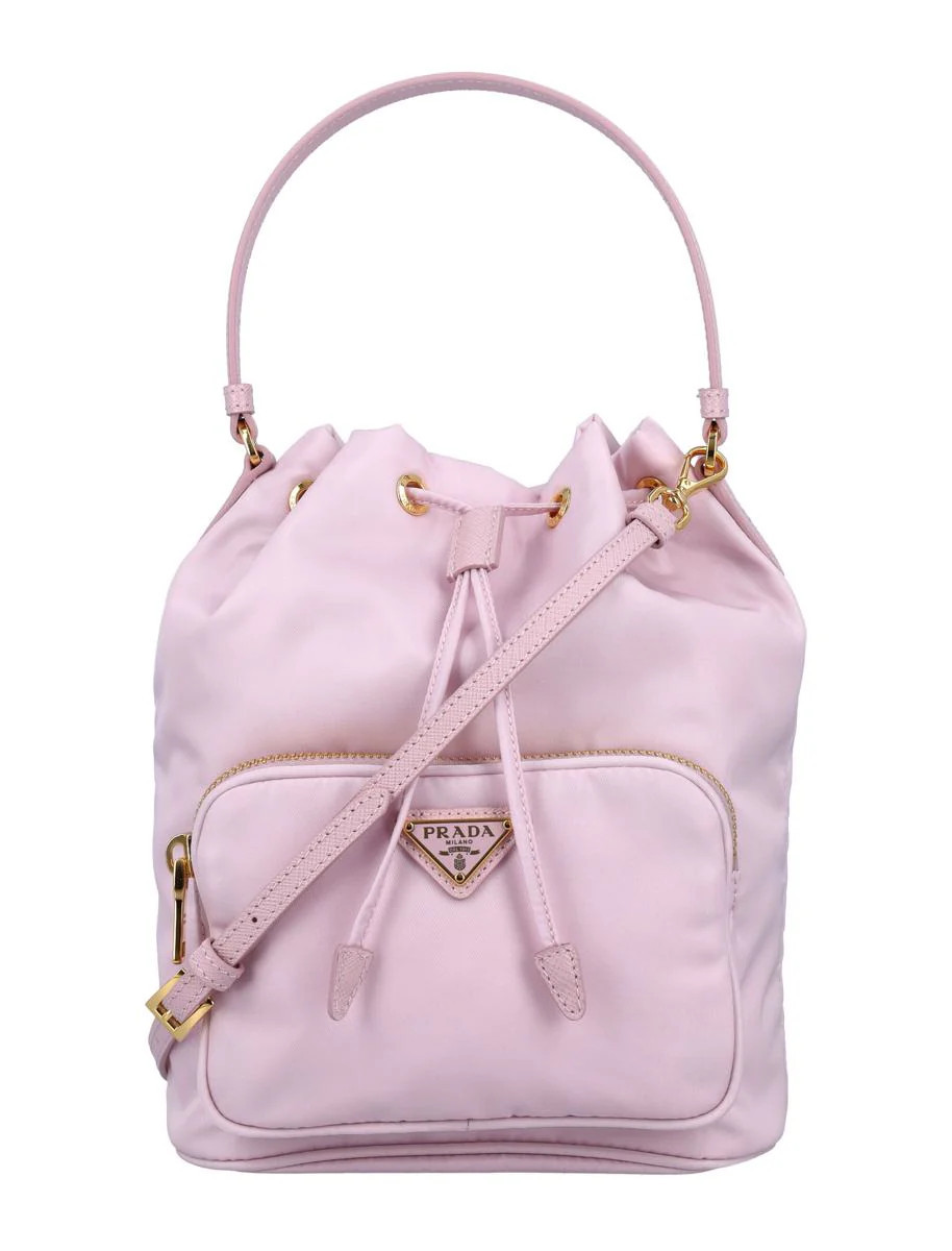 Prada Duet Re-Nylon Bucket Bag | Baltini