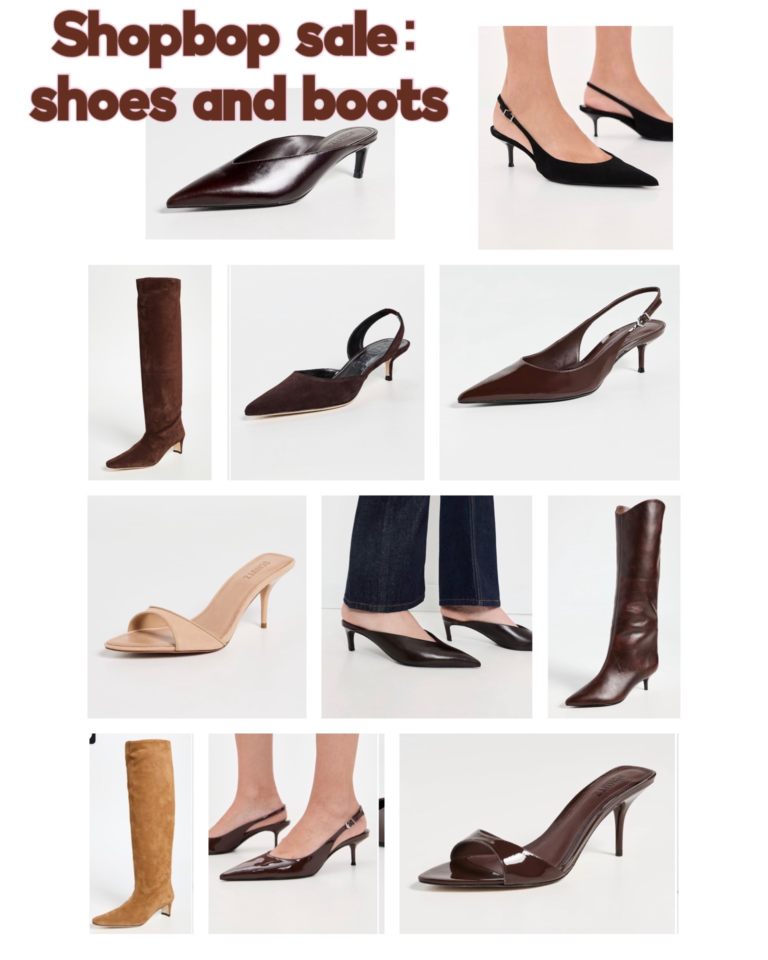 Shopbop fall shoes and boots on sale soo many good ones!!

#LTKootd #LTKSaleAlert