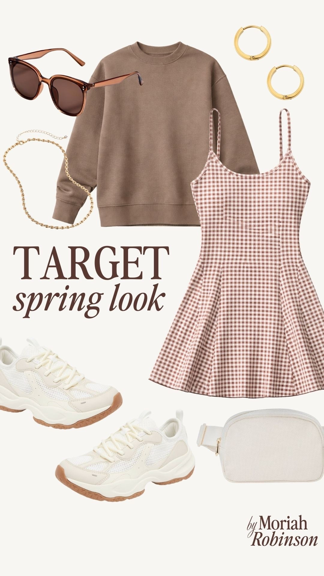 Target spring outfit idea. I love this athletic dress and sneakers for a casual spring look. 

#LTKmomlife #LTKootd #LTKSeasonal
