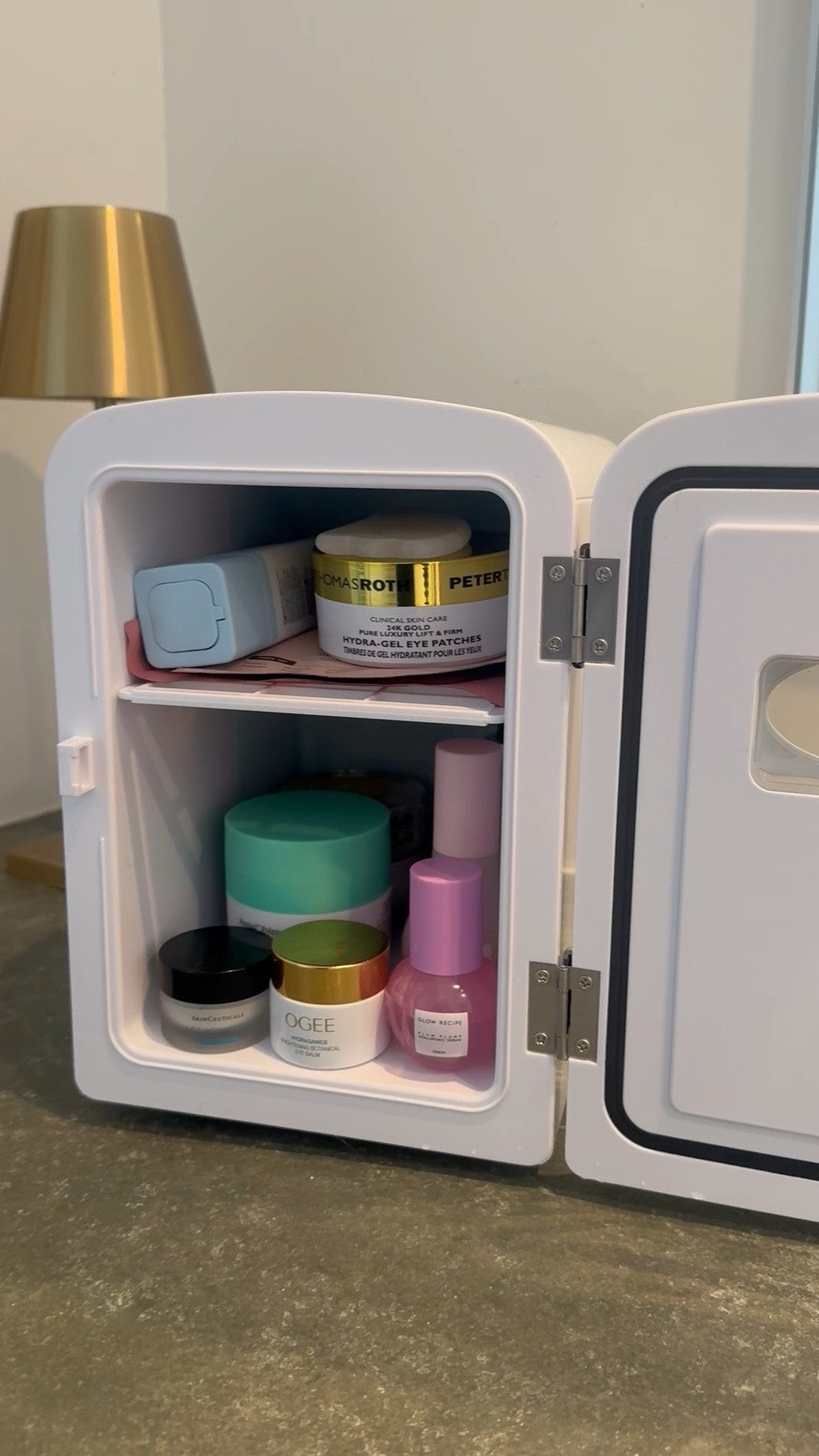 skincare fridge + skincare faves!