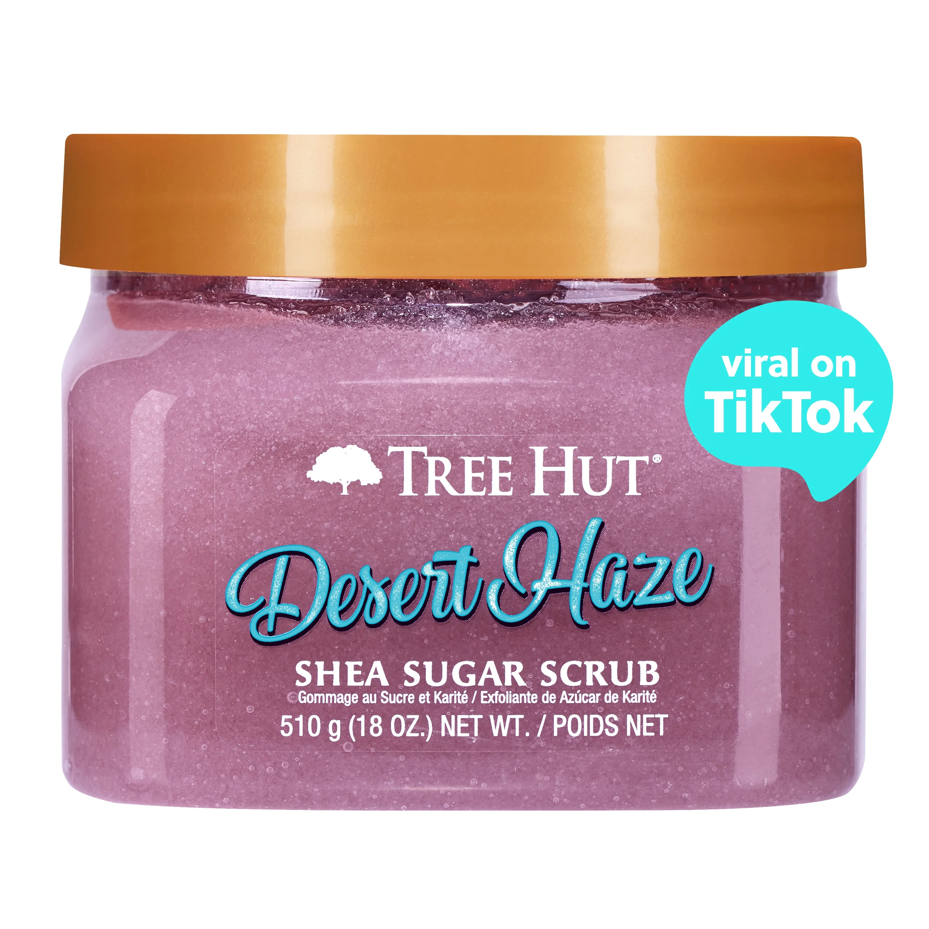 Tree Hut Shea Sugar Exfoliating Body Scrub Desert Haze, 18 oz | Walmart (US)