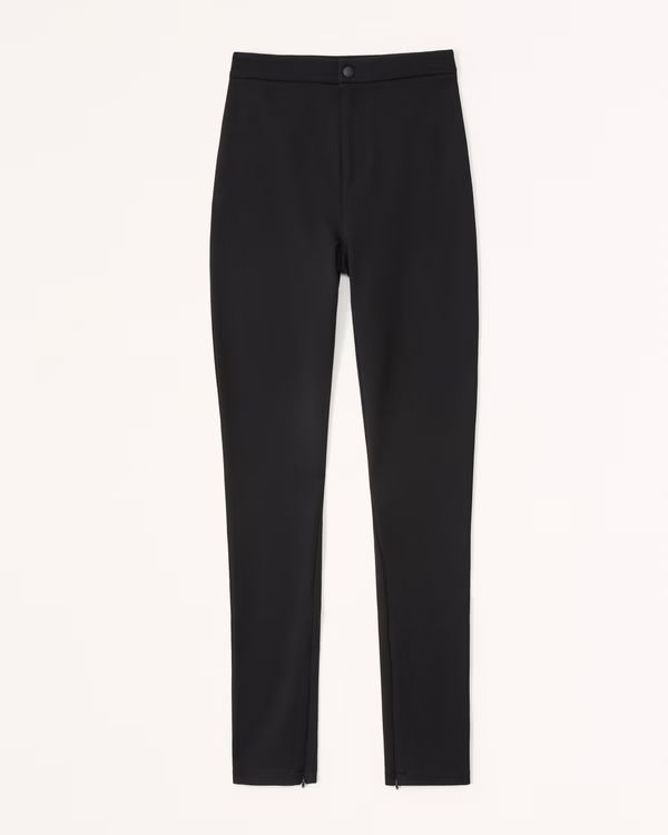 Women's Ponte Skinny Zip Legging | Women's Up To 30% Off Select Styles | Abercrombie.com | Abercrombie & Fitch (US)