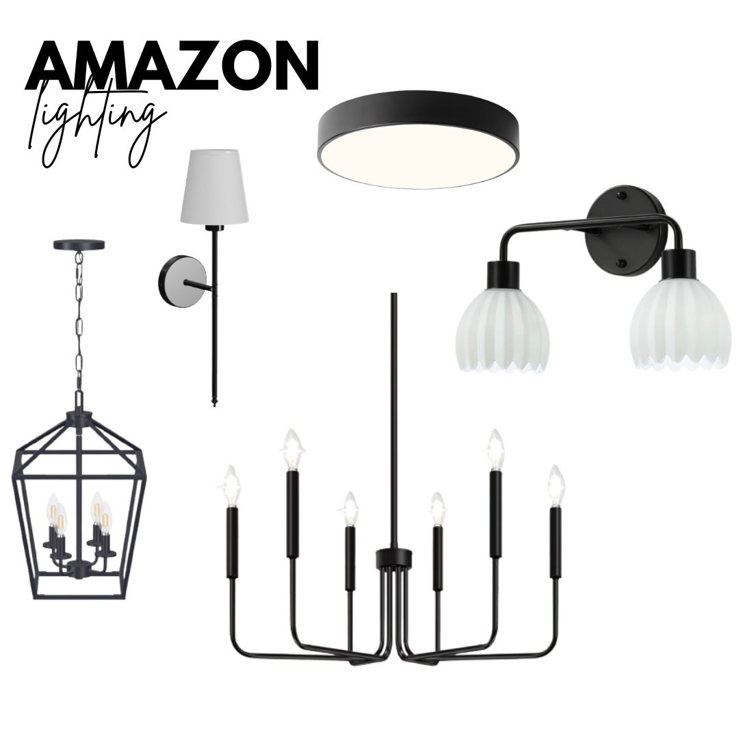 Amazon Lighting!
All used to upgrade the rectory office. 