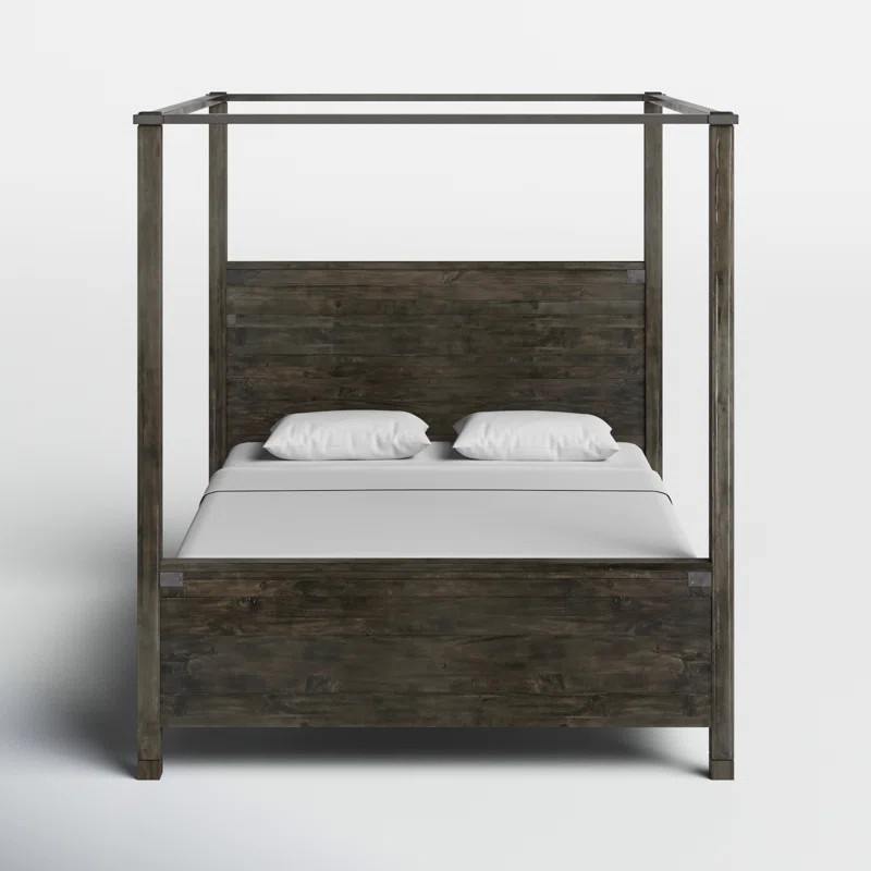 Breezewood Solid Wood Canopy Bed | Wayfair North America
